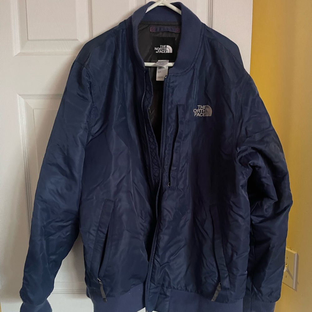 North face vintage bomber jacket